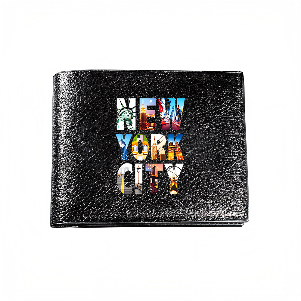 Interior Design New York - Carteira Masculina com Estampa de Paisagem