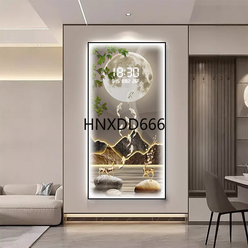 Relógio de parede de luxo com  - Interior Design Luxury Living Room avaliação e preço
