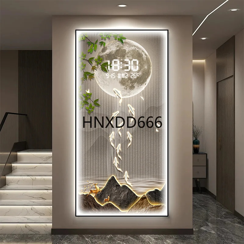 Relógio de parede de luxo com  - Interior Design Luxury Living Room avaliação e preço