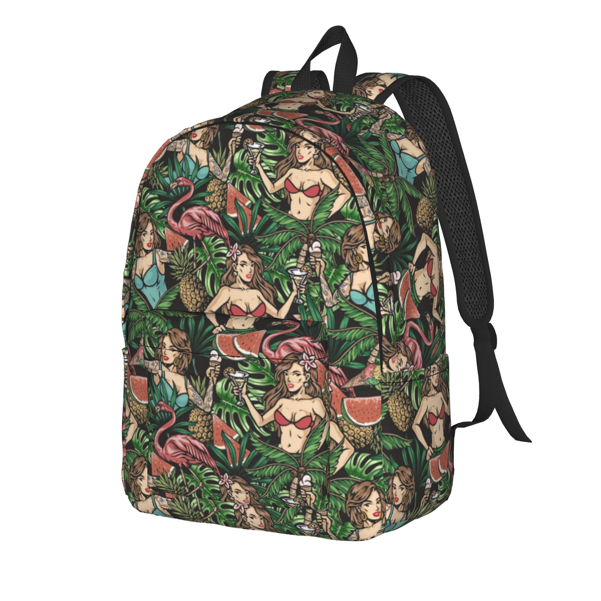 Mochila Estilo Havaiano Monocr - Interior Design Monochrome avaliação e preço