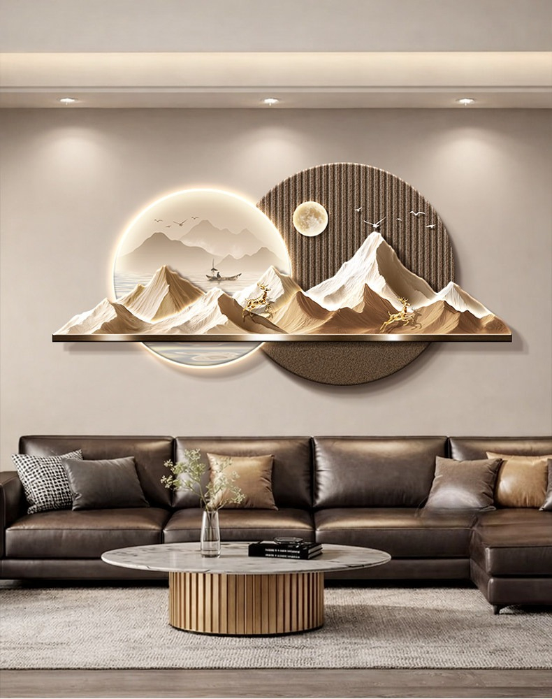 Pinturas decorativas de design - Interior Design Organic Modern avaliação e preço