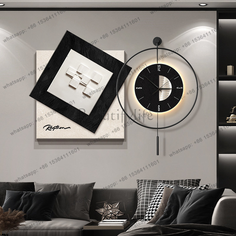 Mais Vendidos: Relógios de Par - Interior Design Luxury Living Room avaliação e preço