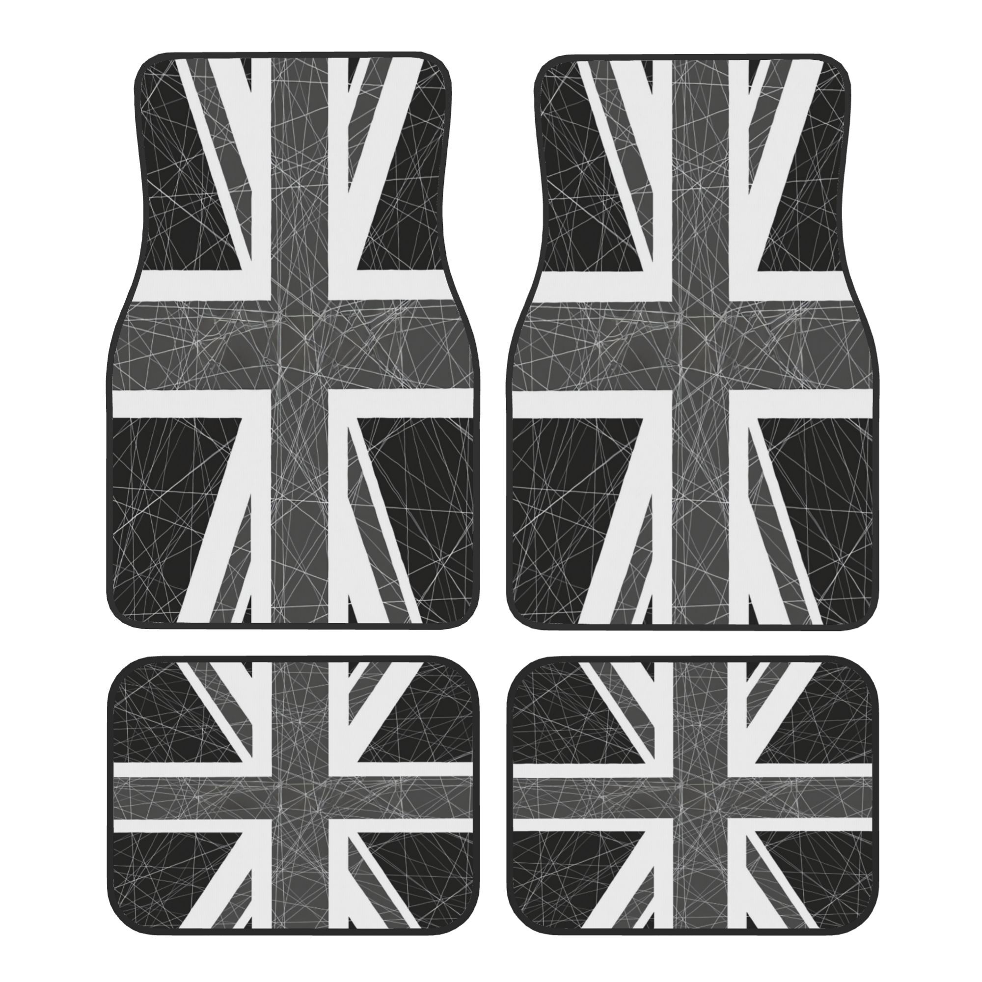 4 pçs monocromático union jack - Interior Design Monochrome avaliação e preço