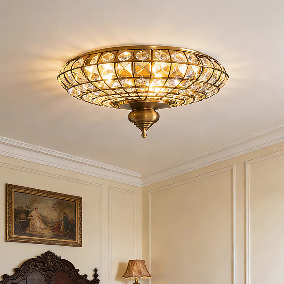 Luminárias de Teto LED de Cris - Interior Design Luxury Living Room avaliação e preço