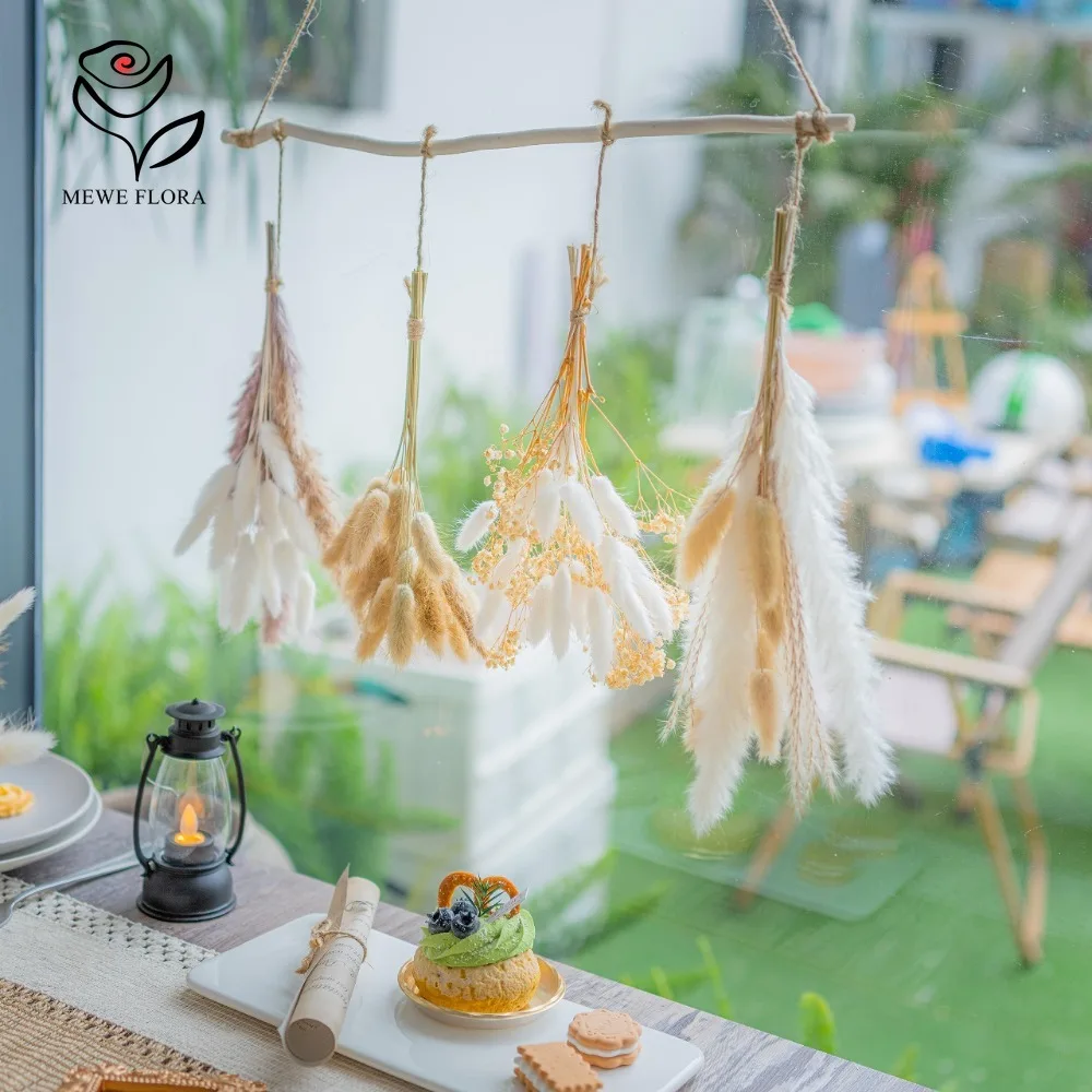 Palhetas naturais pampas grama - Dried Pampas Bundle avaliação e preço