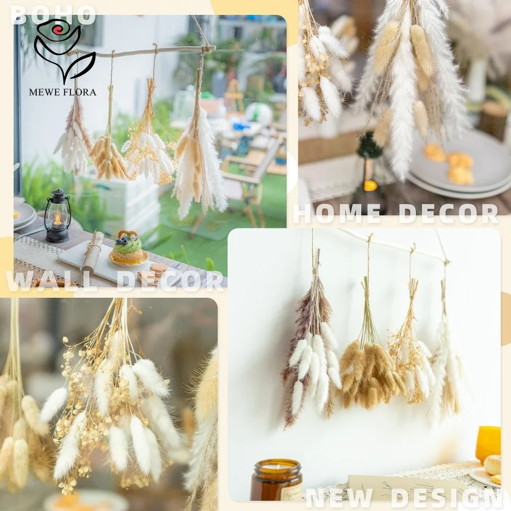Palhetas naturais pampas grama - Dried Pampas Bundle avaliação e preço