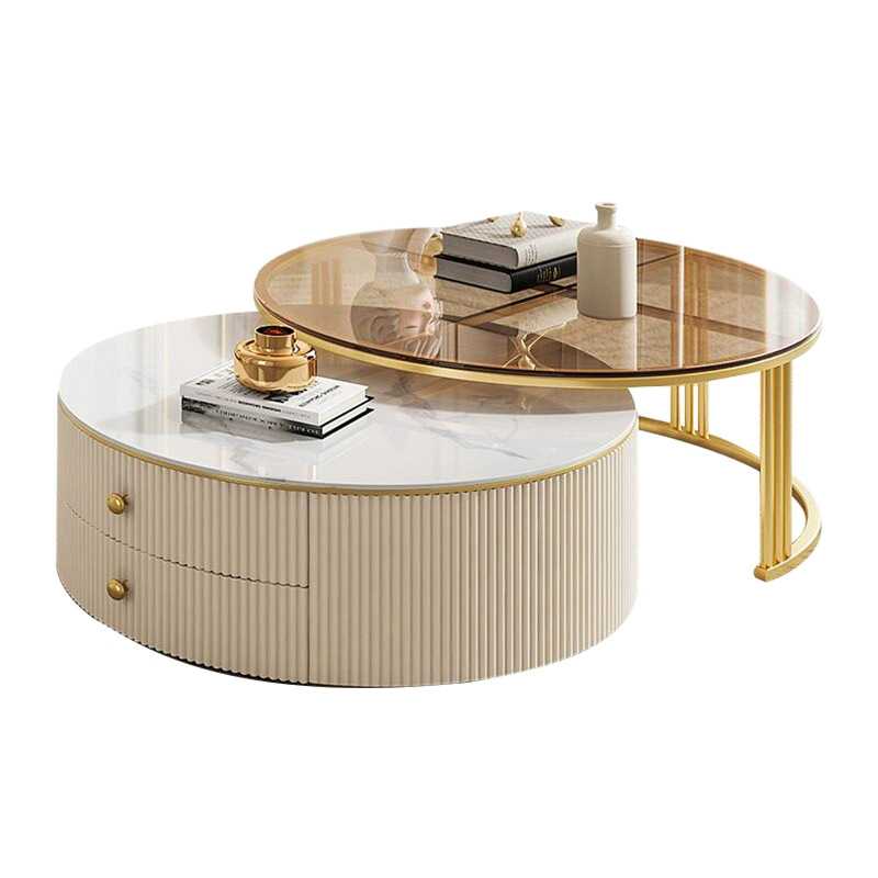 Conjunto de Mesa de Café Moder - Interior Design Luxury Living Room avaliação e preço